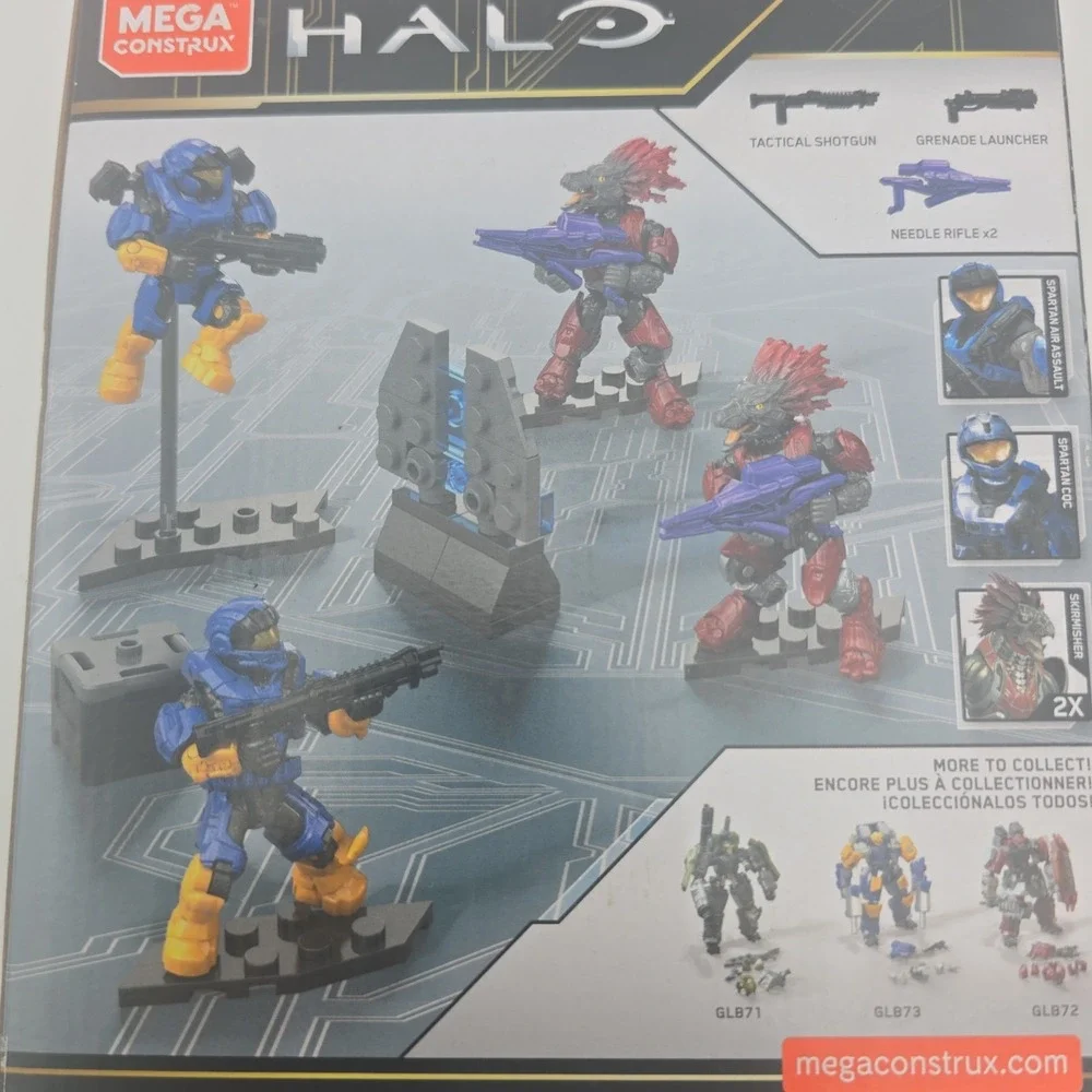 Mega Construx Halo Pro Builders Sword Base Invasion Building Set 99PCS